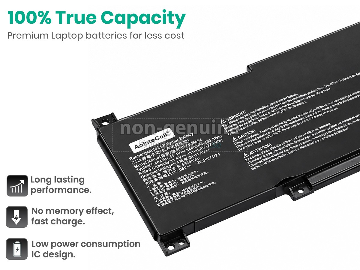 batteri till MSI MODERN 14 C12M-668FR