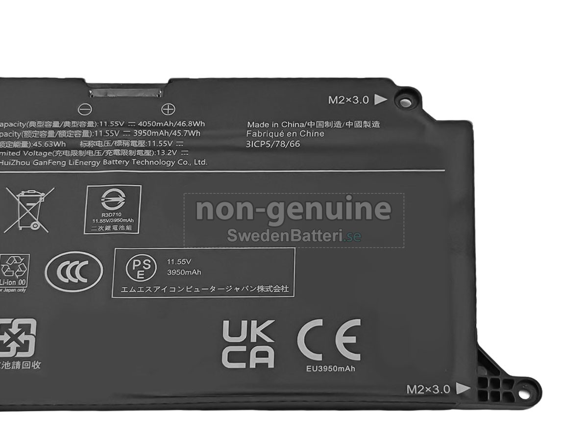 batteri till MSI BTY-M4B
