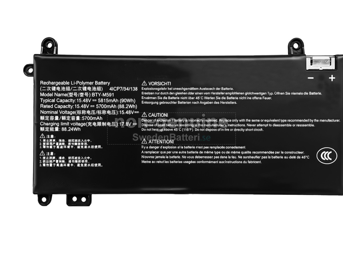 batteri till MSI MODERN 15 F13MG MS15Q1