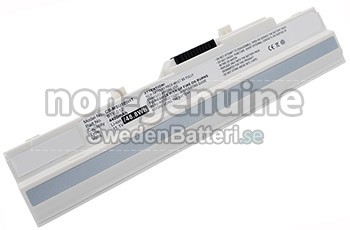 4400mAh MSI Wind12 U200 laptop batteri från Sverige