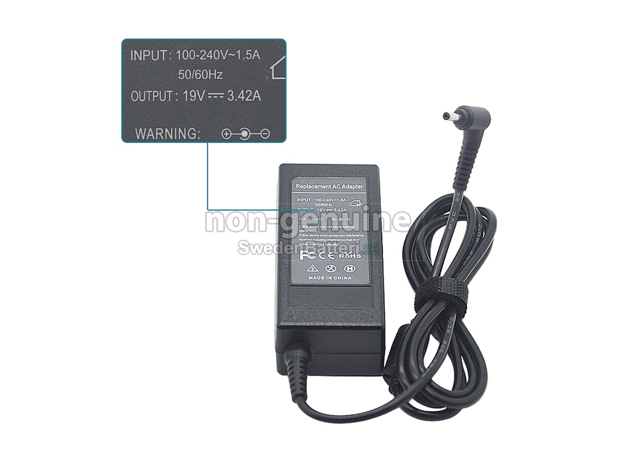 Acer NX.MPRAA.001 Laddare Nätadaper