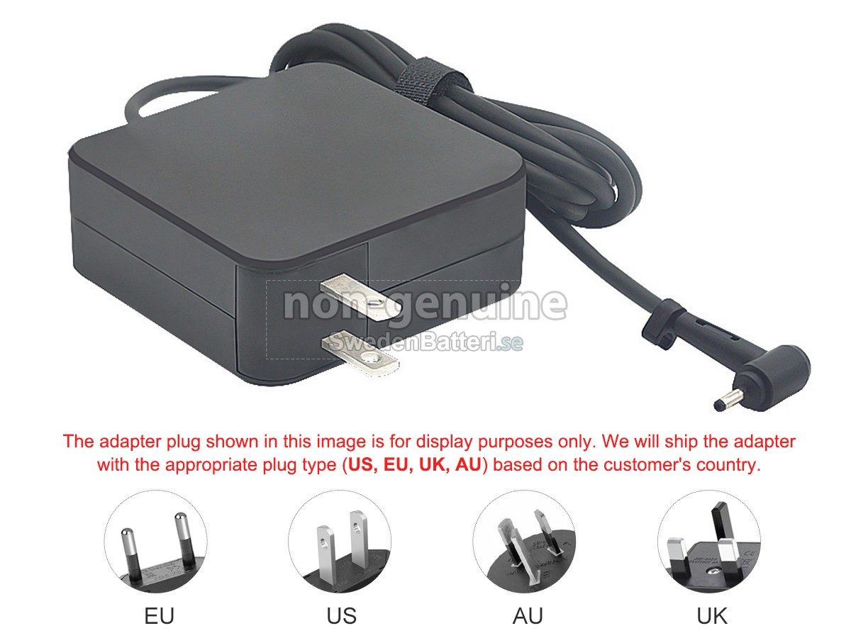 Acer NX.MPRAA.001 Laddare Nätadaper