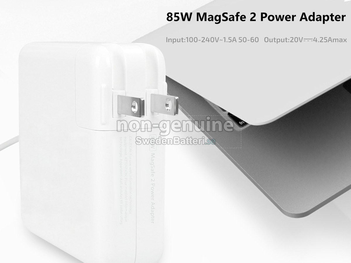 Apple 85W 20V-4.25A MAGSAFE 2 Laddare Nätadaper