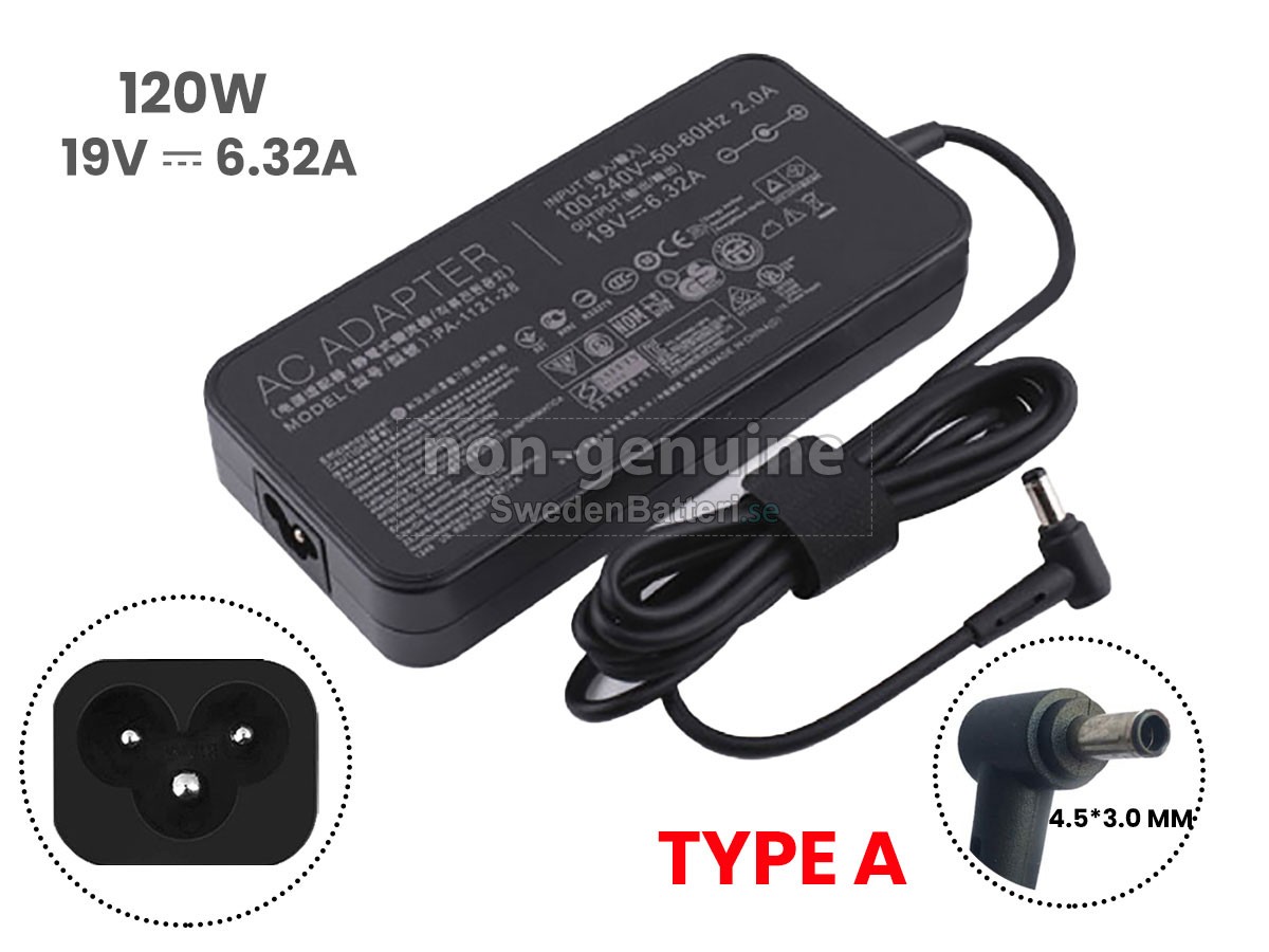 Asus ADP-120RH B Laddare Nätadaper