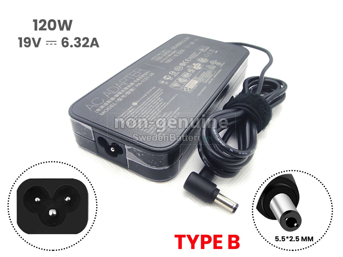 Asus ADP-120RH B Laddare Nätadaper