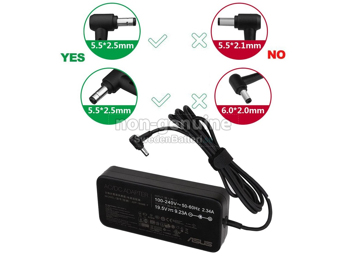 Asus 0A00100260600 Laddare Nätadaper