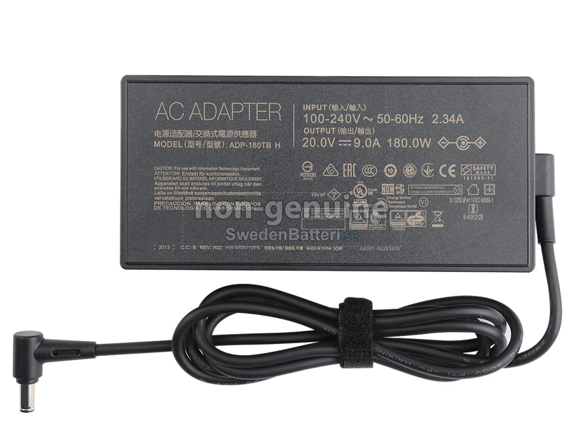 Asus 20V 9A 180W 6.0*3.7MM Laddare Nätadaper