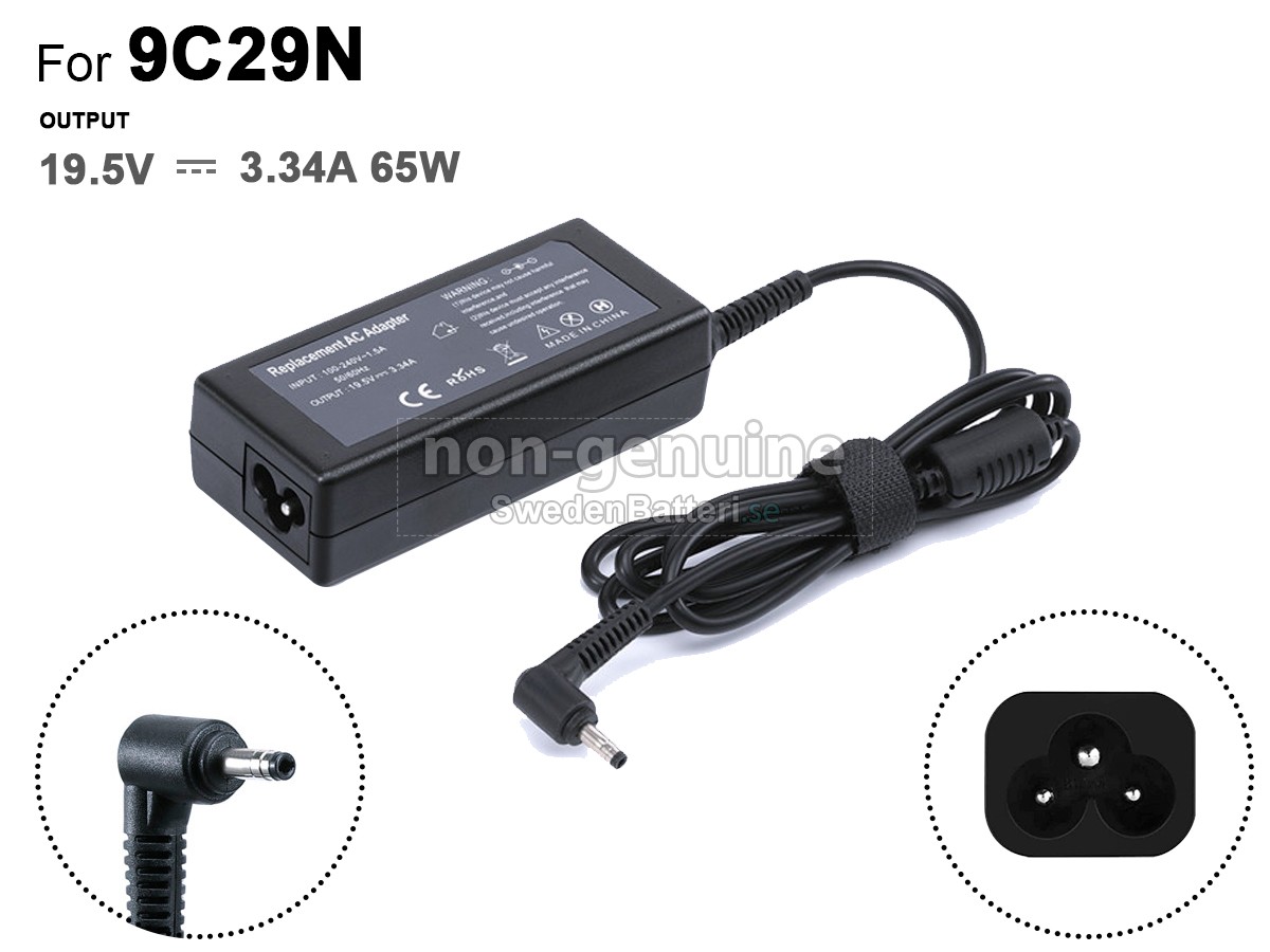 Dell 01X9K3 Laddare Nätadaper