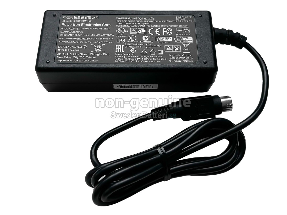 Dell Y5T3Y Laddare Nätadaper