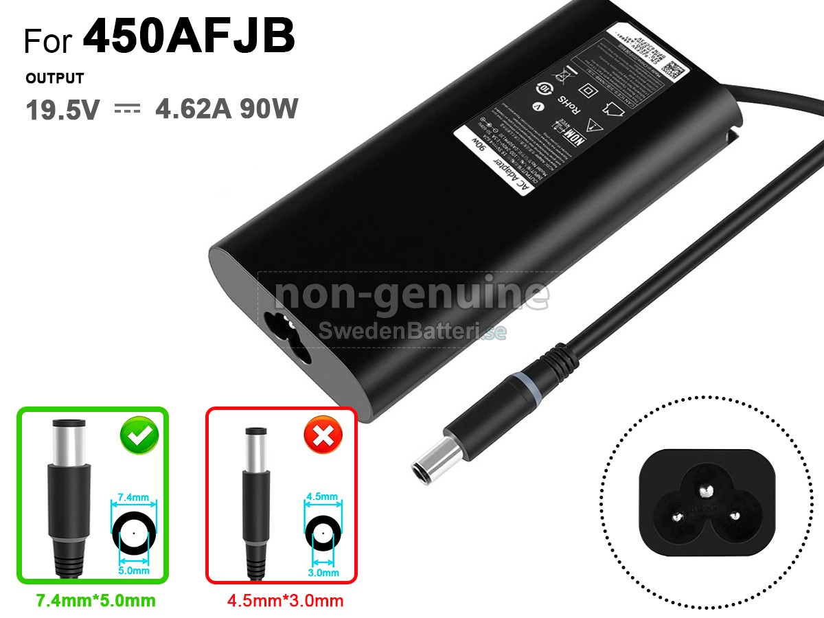 Dell NSW26272 Laddare Nätadaper