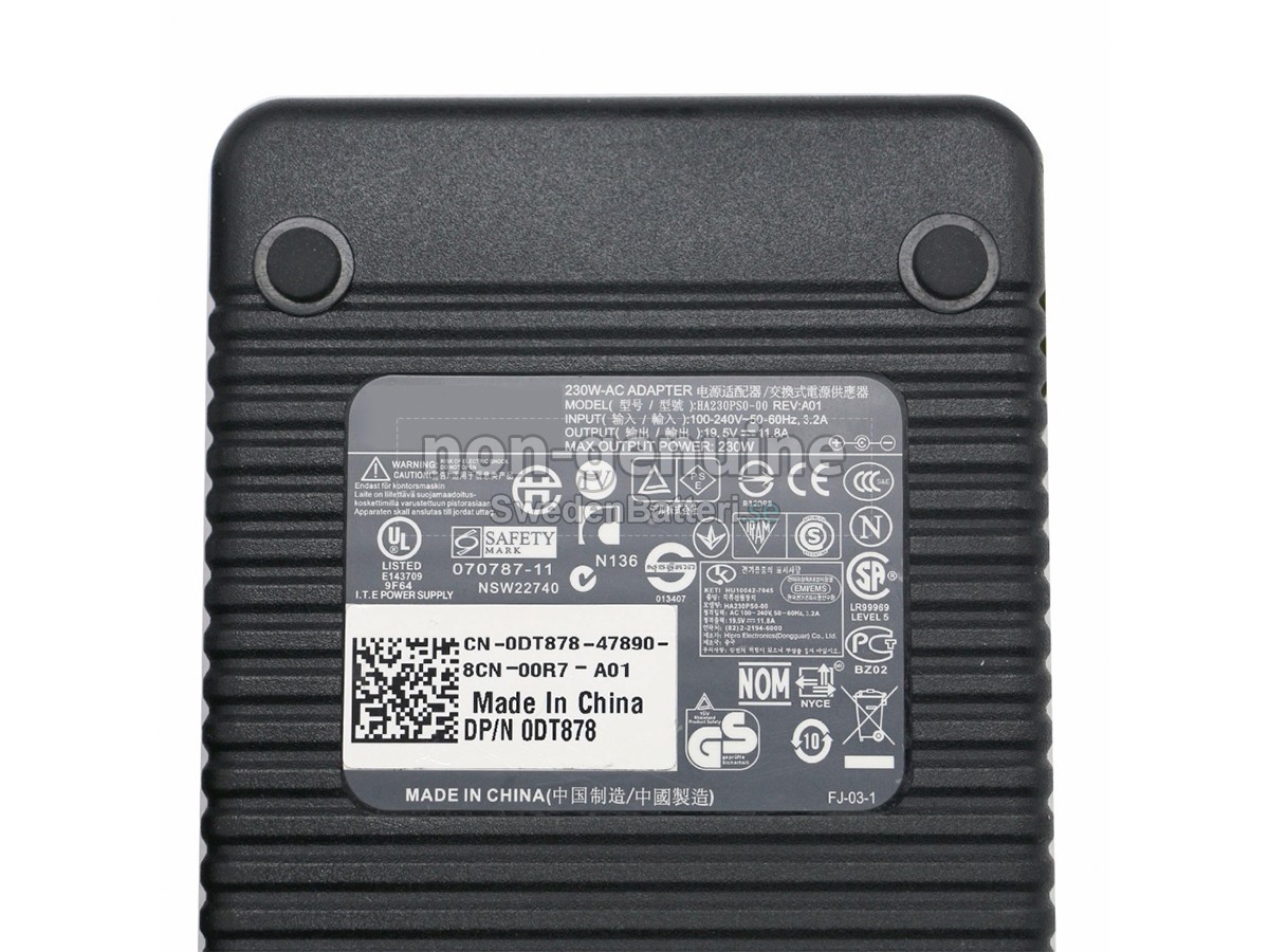 Dell PP06XA Laddare Nätadaper