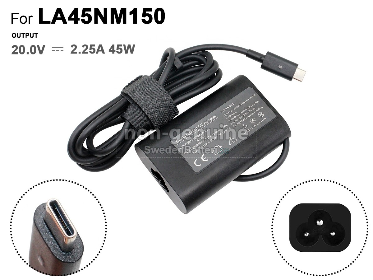 Dell LA45NM150 LPS Laddare Nätadaper