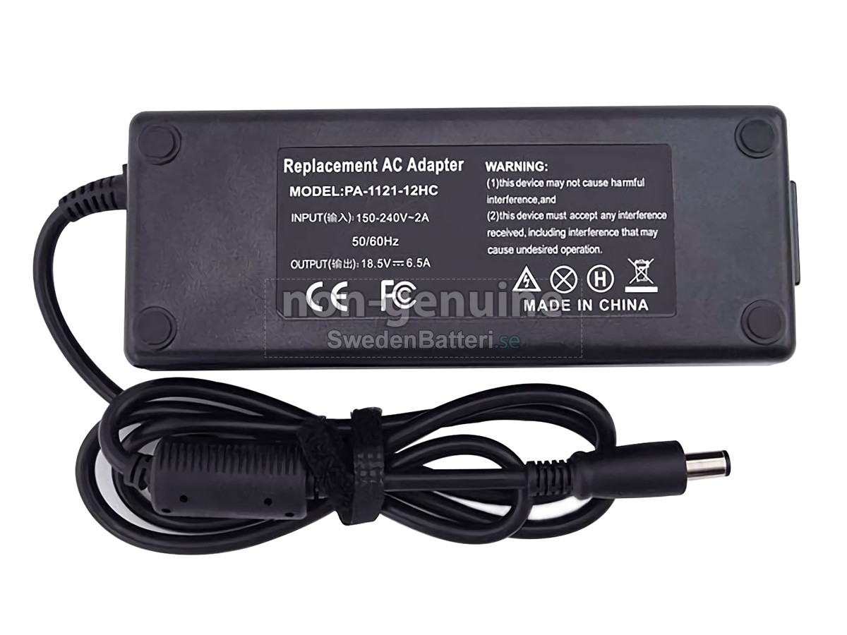 HP 120W 18.5V-6.5A 100-240V~2.0A 50/60HZ 7.4*5.0MM Laddare Nätadaper