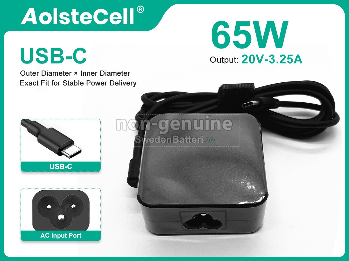 MSI PRESTIGE 13 EVO A13M Laddare Nätadaper