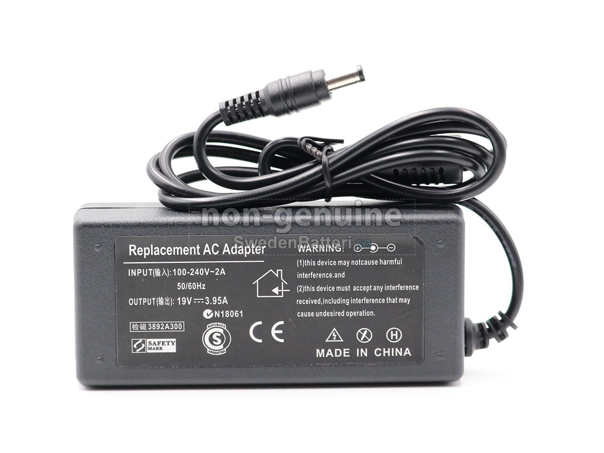 Toshiba 75W 19V 3.95A 5.5*2.5MM Laddare Nätadaper