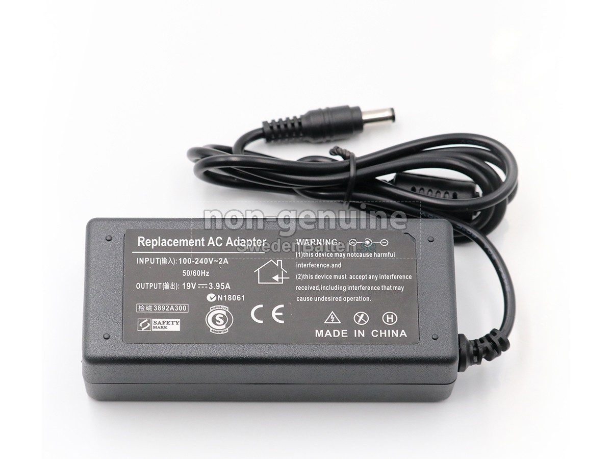 Toshiba 75W 19V 3.95A 5.5*2.5MM Laddare Nätadaper