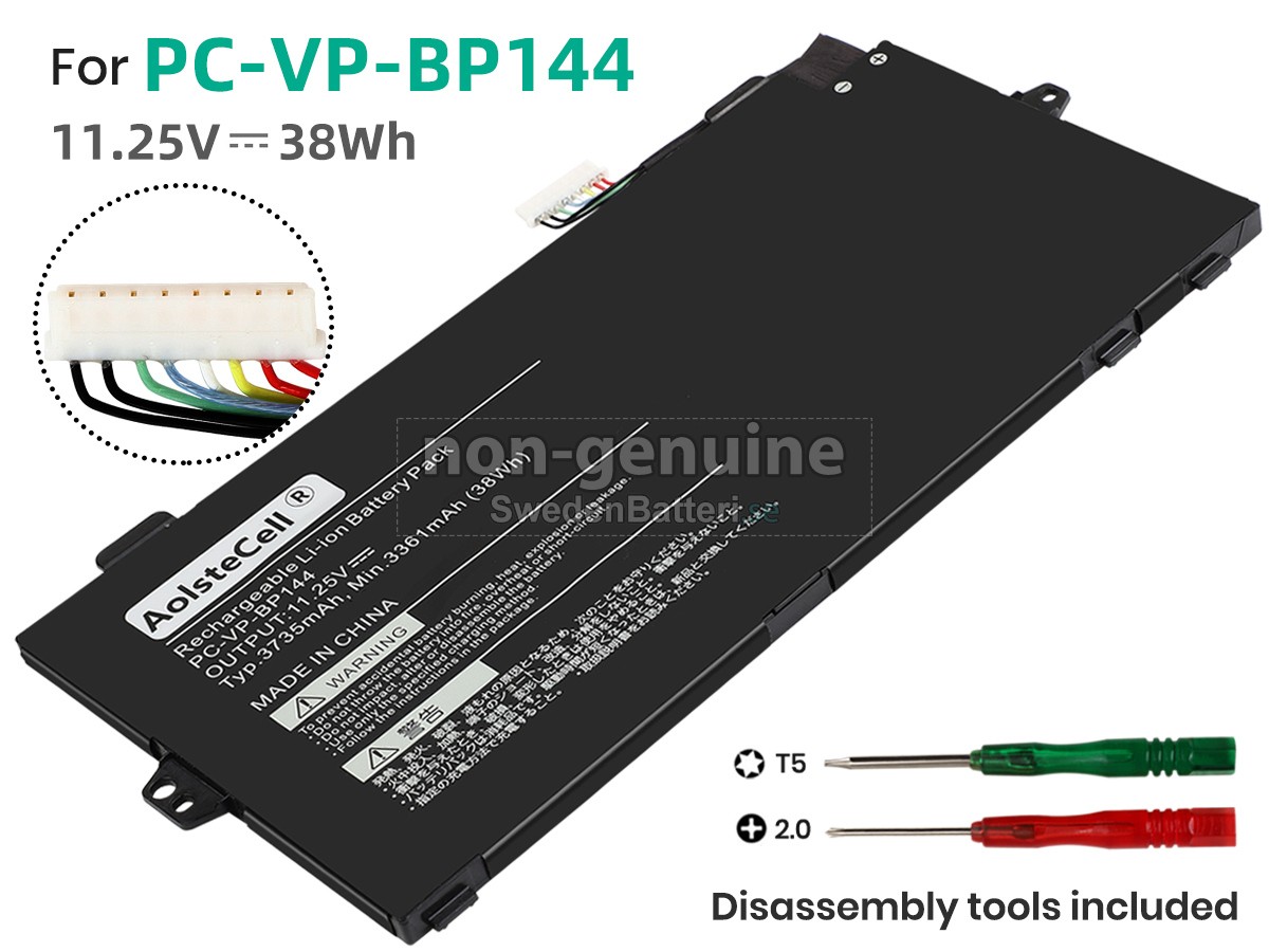 batteri till NEC PC-VP-BP144(3ICP5/54/90)