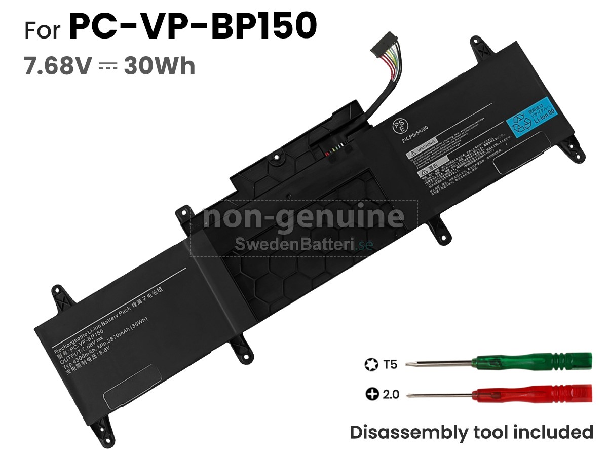 batteri till NEC PC-VP-BP150