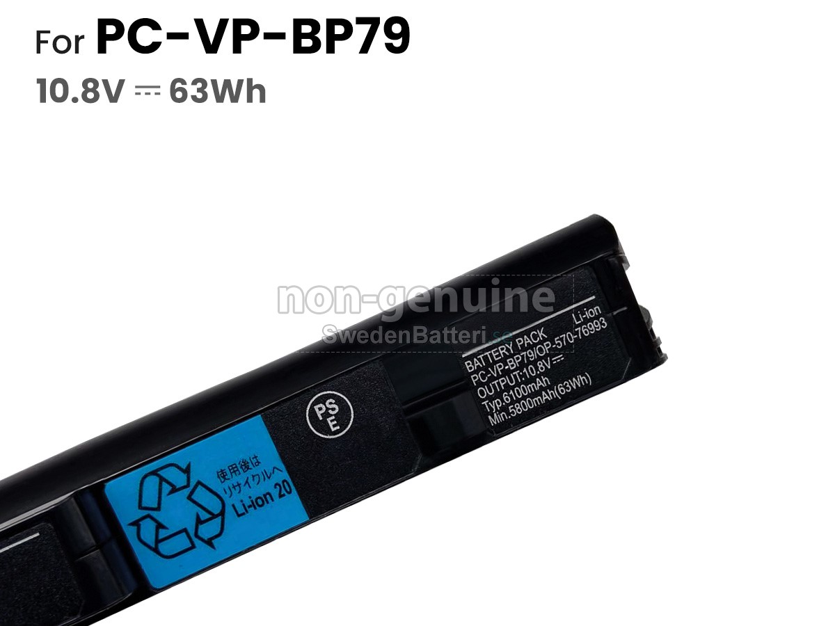 batteri till NEC PC-VP-BP77