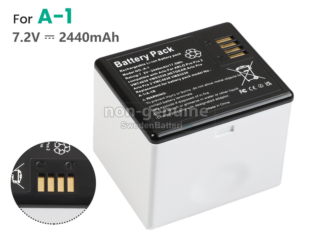 batteri till Netgear ARLO PRO