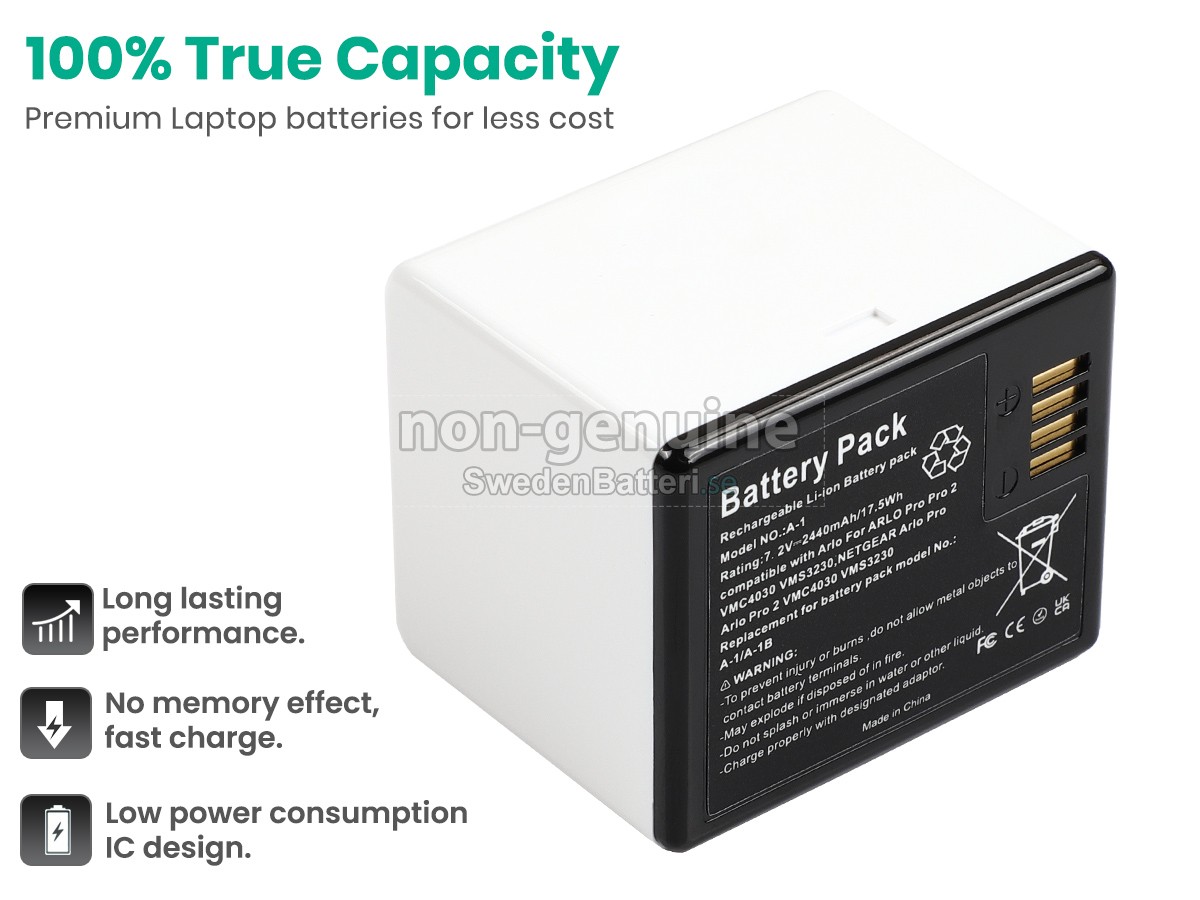 batteri till Netgear ARLO PRO