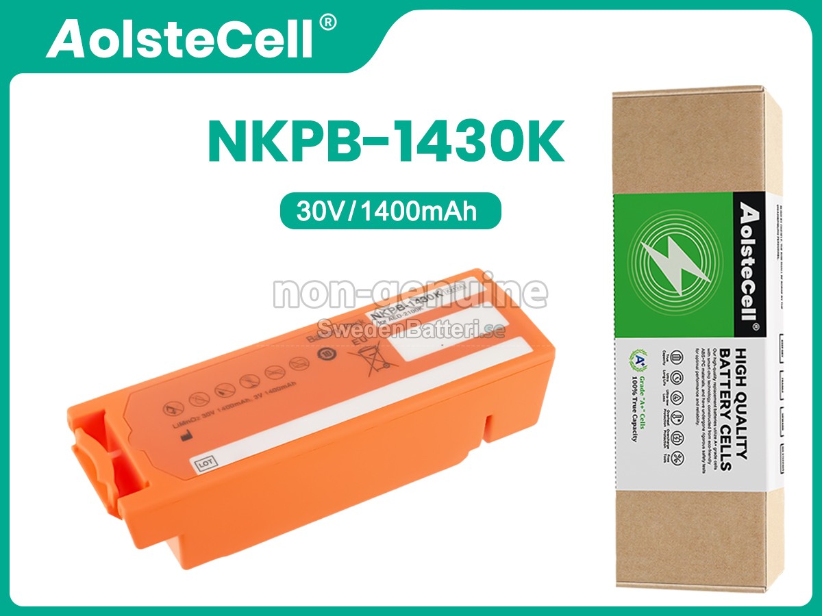 batteri till Nihon Kohden NKPB-1430K