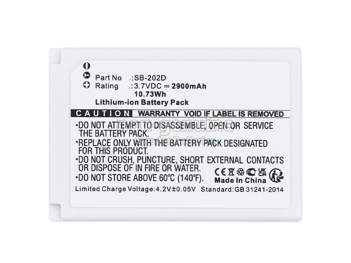 batteri till Nihon Kohden SB-202D