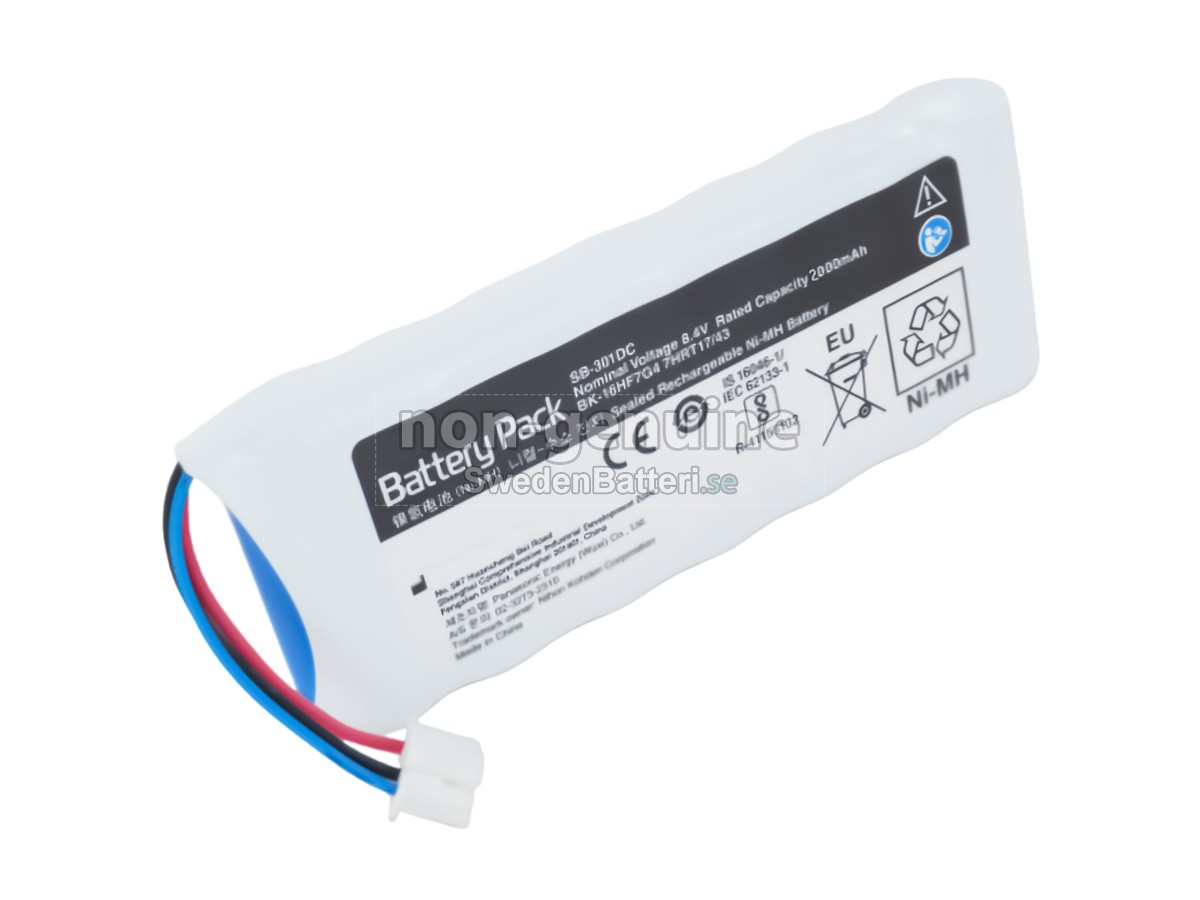 batteri till Nihon Kohden SB-301DC