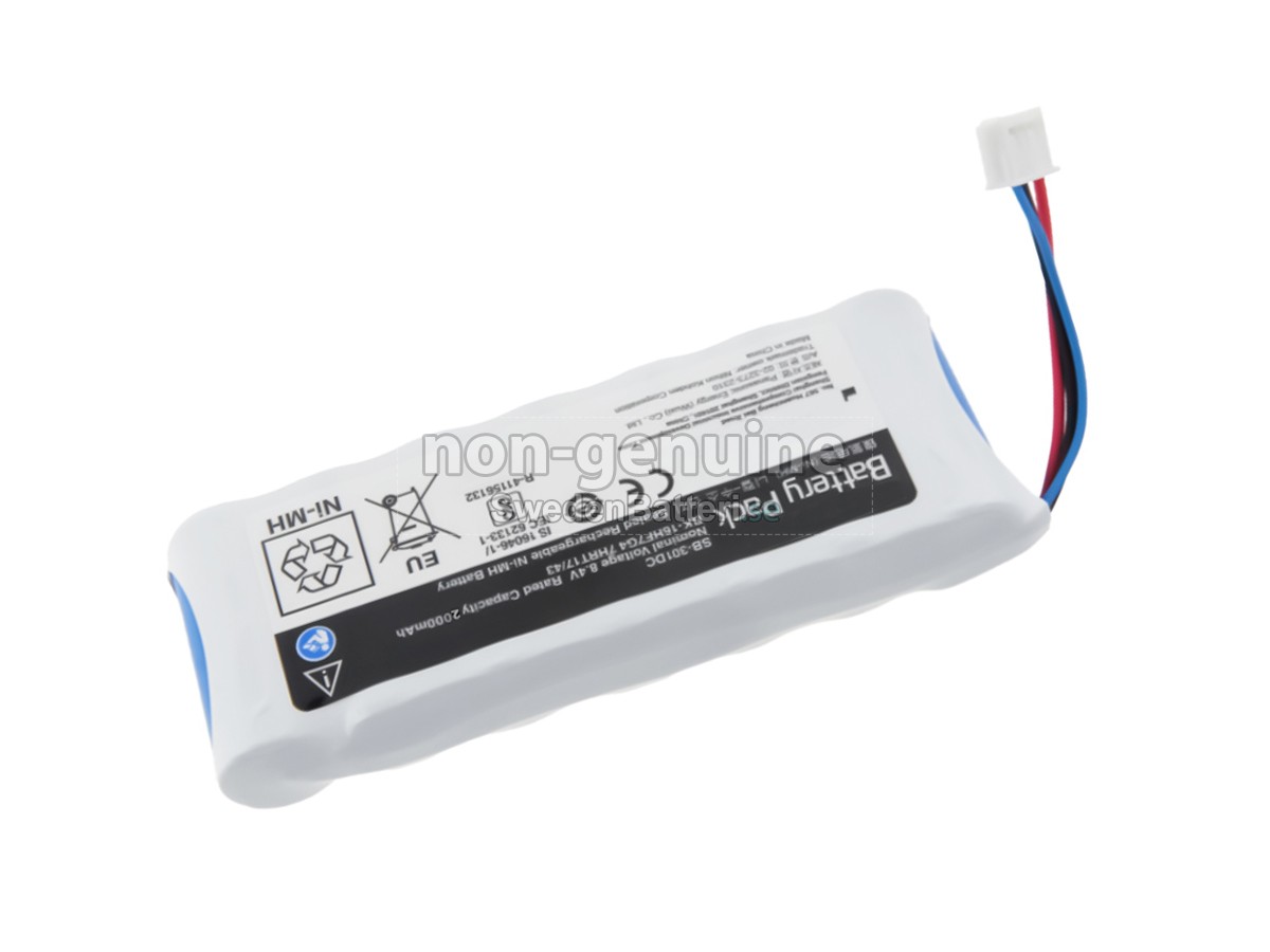 batteri till Nihon Kohden SB-301DC