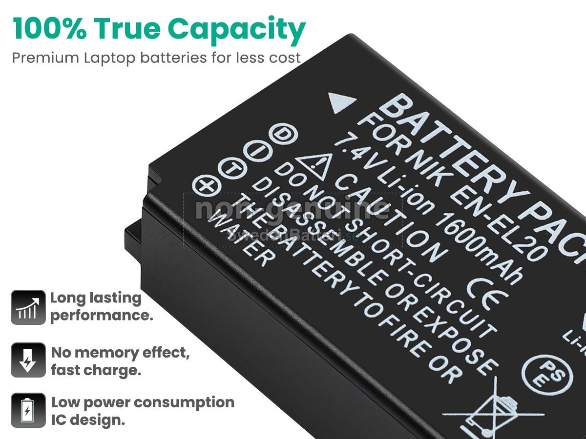batteri till Nikon 1 S1