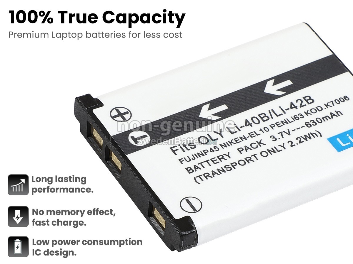 batteri till Nikon COOLPIX S510