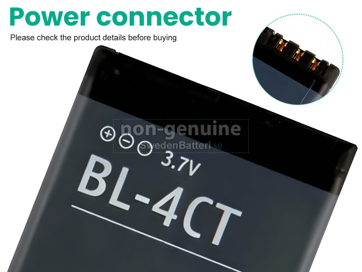 batteri till Nokia BL-4CT
