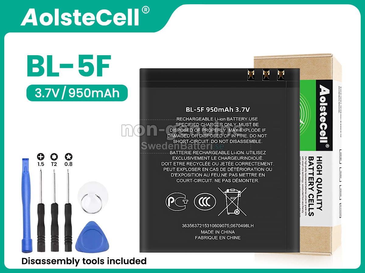 batteri till Nokia BL-5F