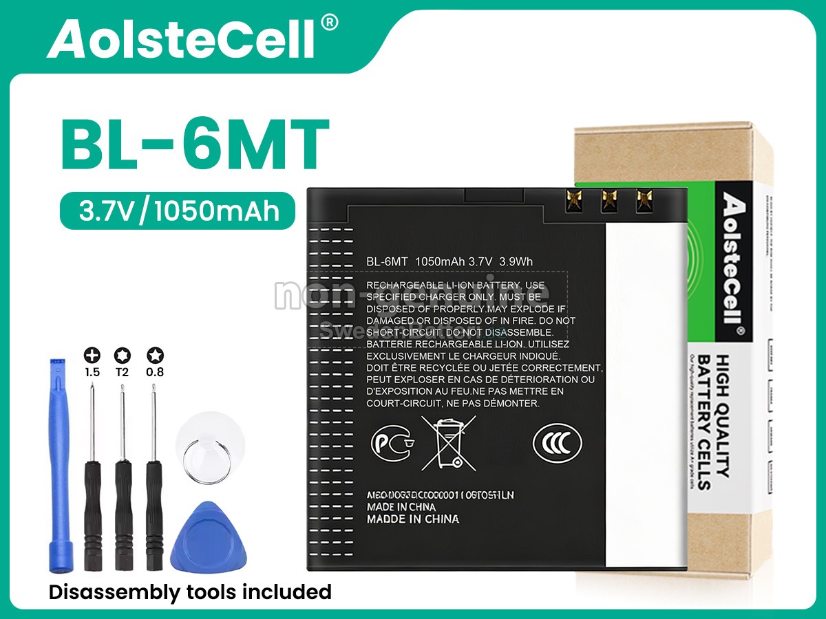 batteri till Nokia BL-6MT