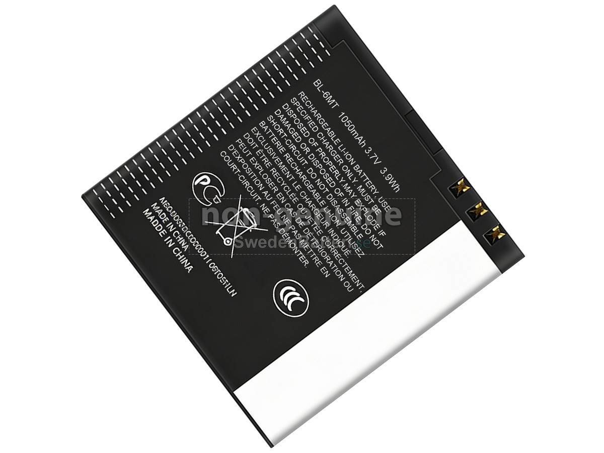 batteri till Nokia BL-6MT