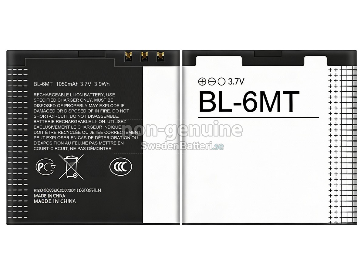 batteri till Nokia BL-6MT