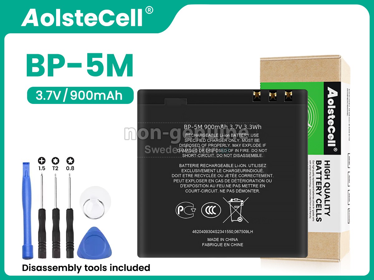 batteri till Nokia BP-5M