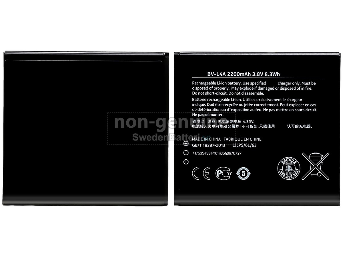 batteri till Nokia LUMIA 830