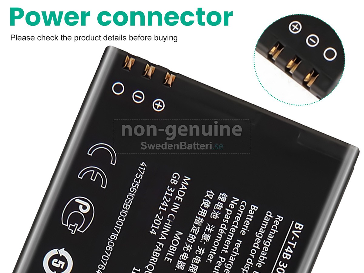 batteri till Nokia LUMIA 640 XL