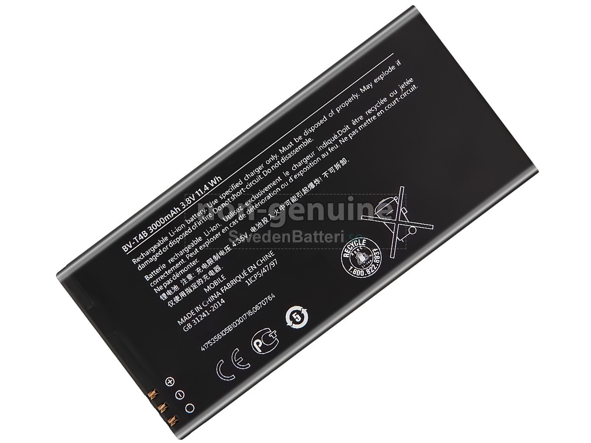 batteri till Nokia LUMIA 640 XL