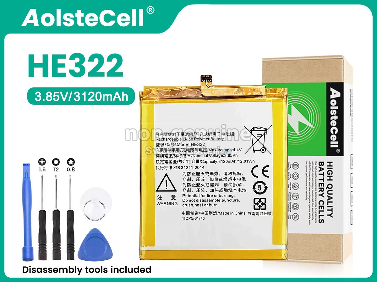 batteri till Nokia HE322