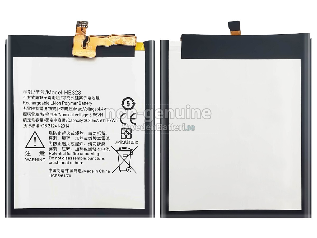 batteri till Nokia 8