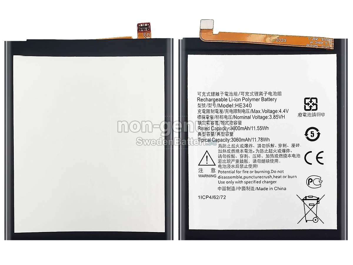 batteri till Nokia 7