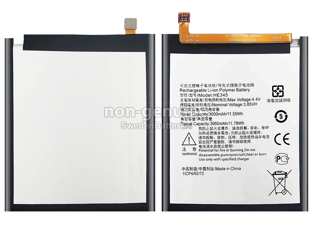 batteri till Nokia HE345