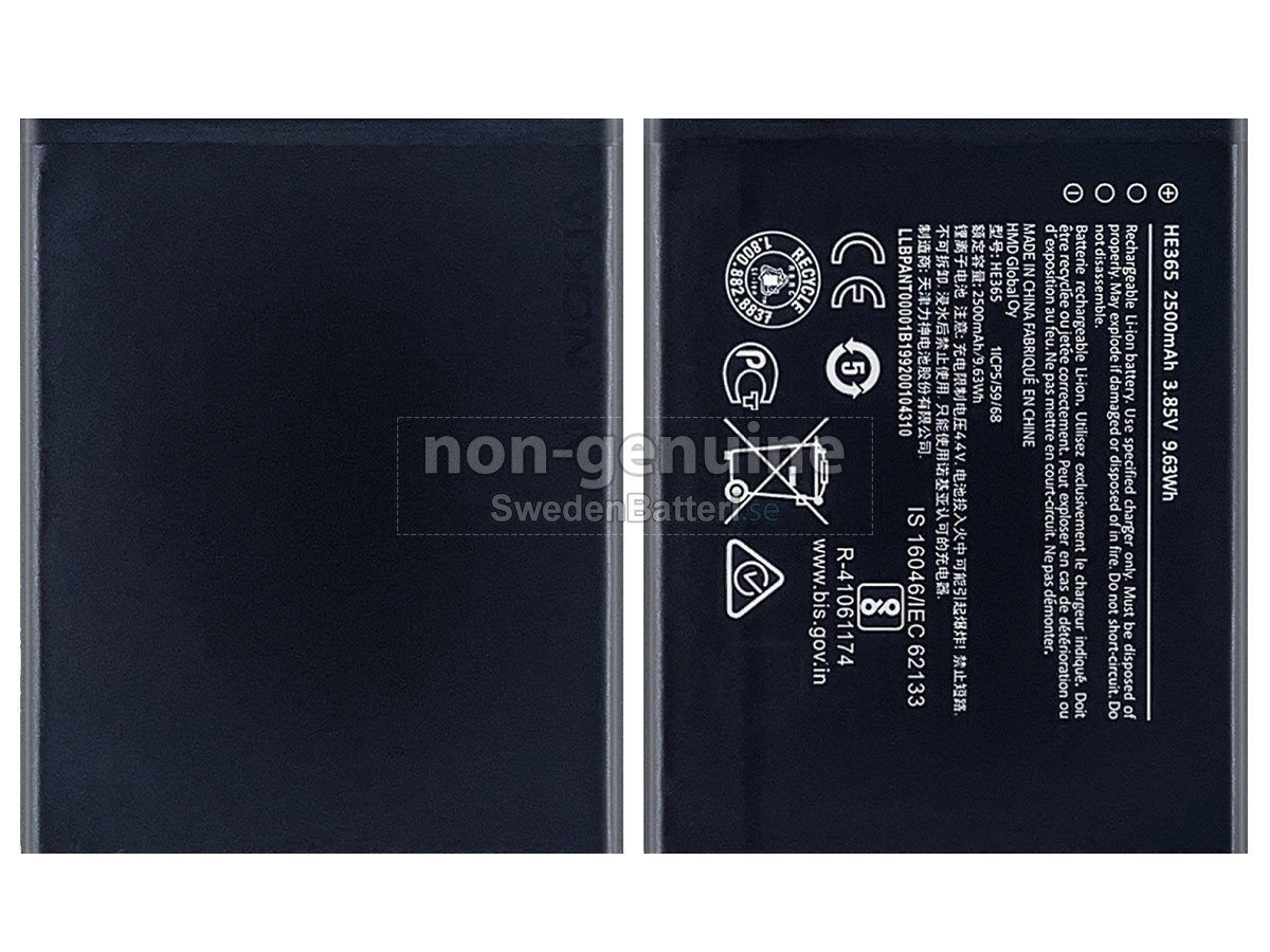 batteri till Nokia 1 PLUS TA-1111