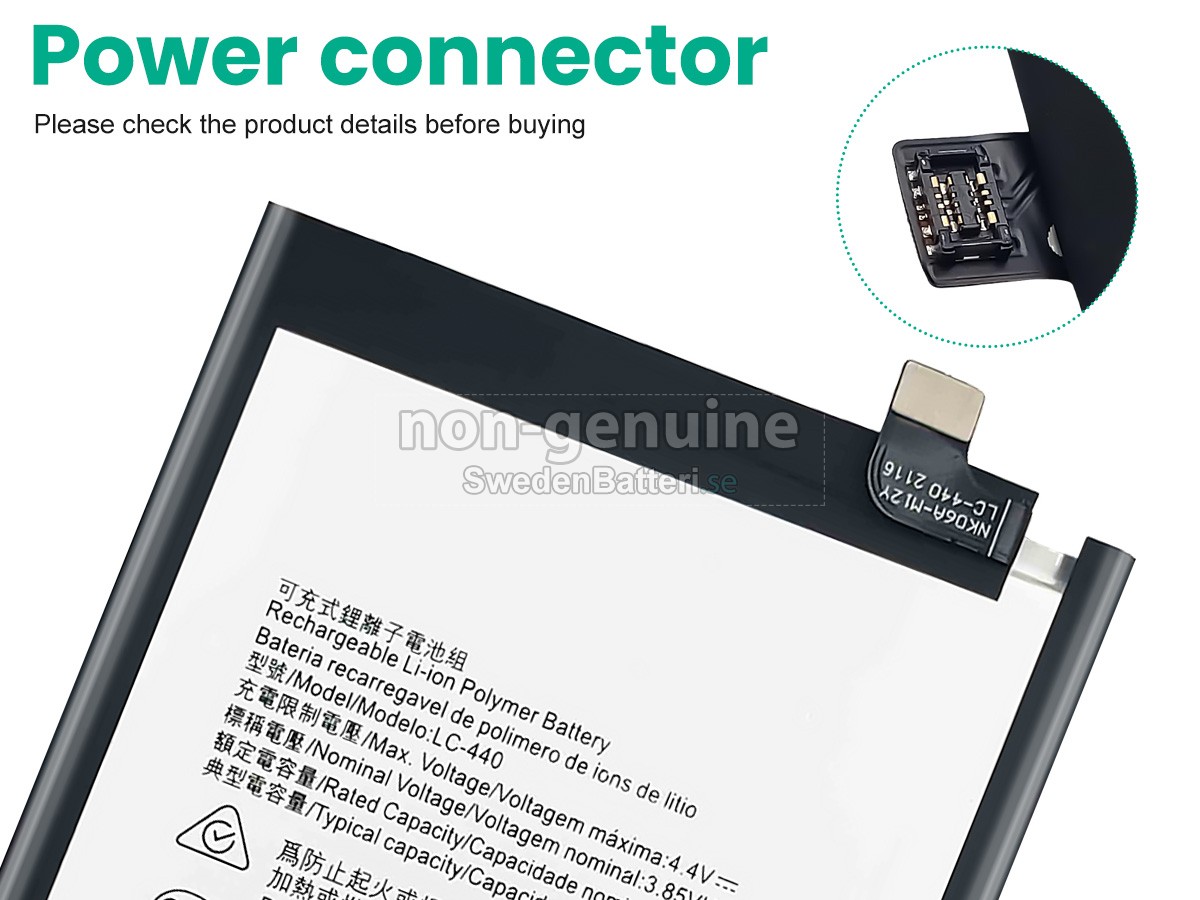 batteri till Nokia 5.3 TA-1234