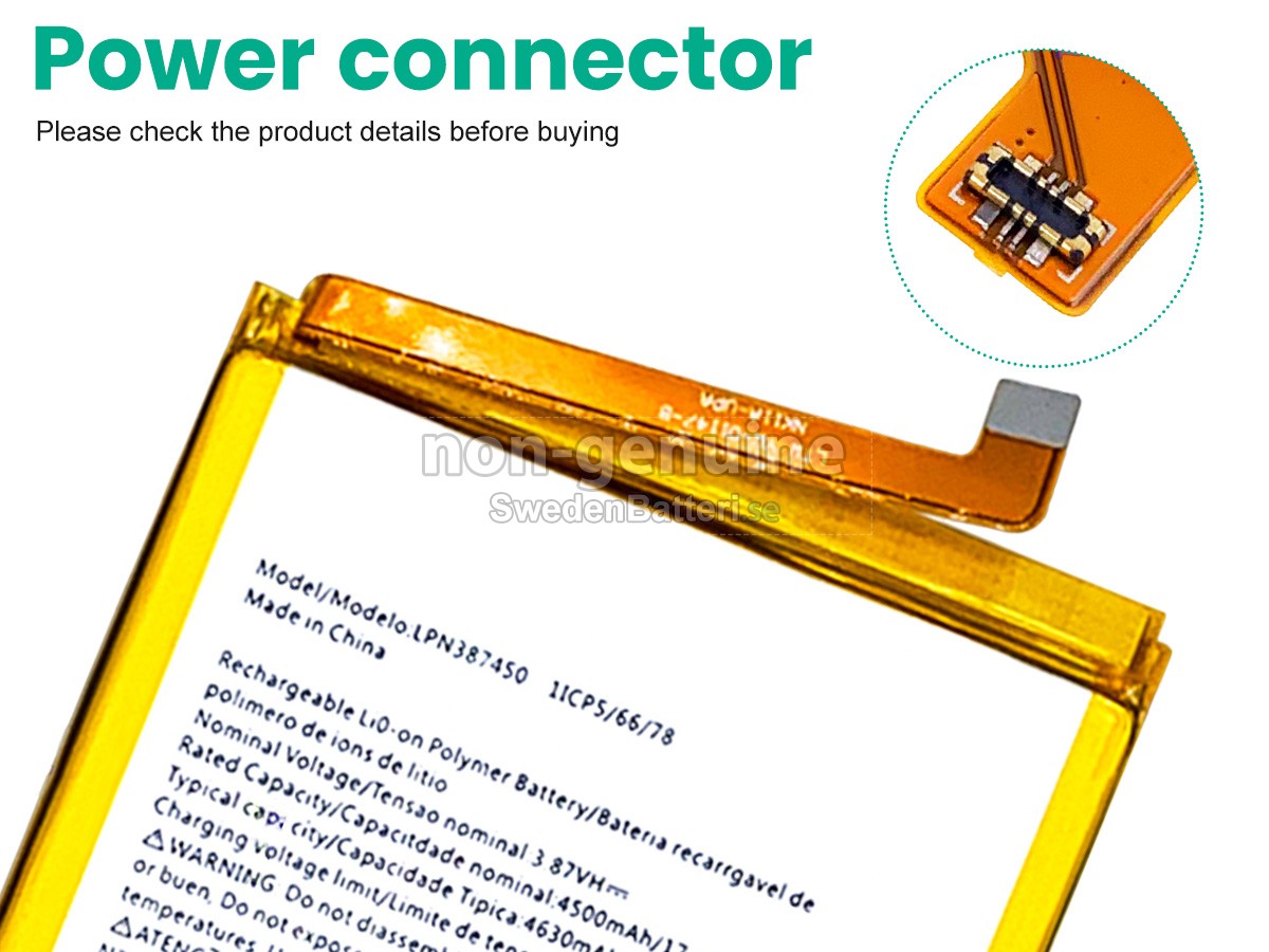 batteri till Nokia LPN387450
