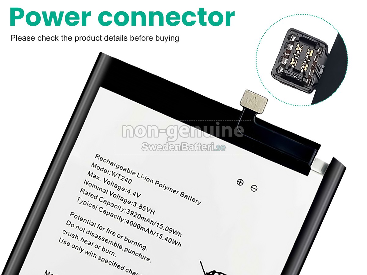batteri till Nokia 2.3 TA-1206