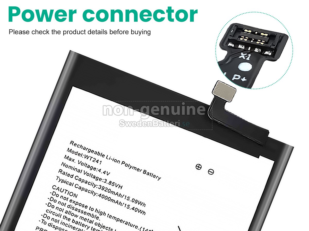 batteri till Nokia 3V TA-1153