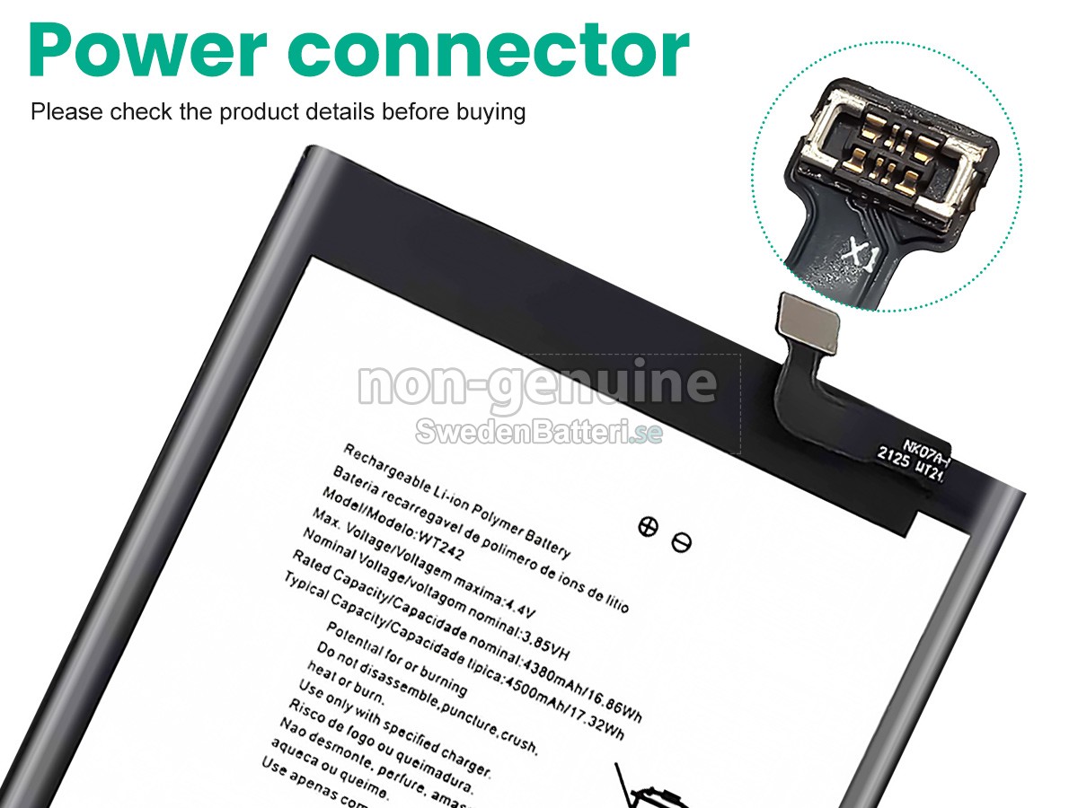 batteri till Nokia 2.4 TA-1274